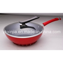 Kitchenware Aluminum Non-Stick Wok for European Market Cookware